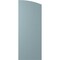 Ekena Millwork Americraft 6-Board (3 Batten) Wood Joined Board-n-Batten Shutters w/Ellipt Top, ARW401BE621X77SBH, PR ARW401BE621X77SBH - alternate 2